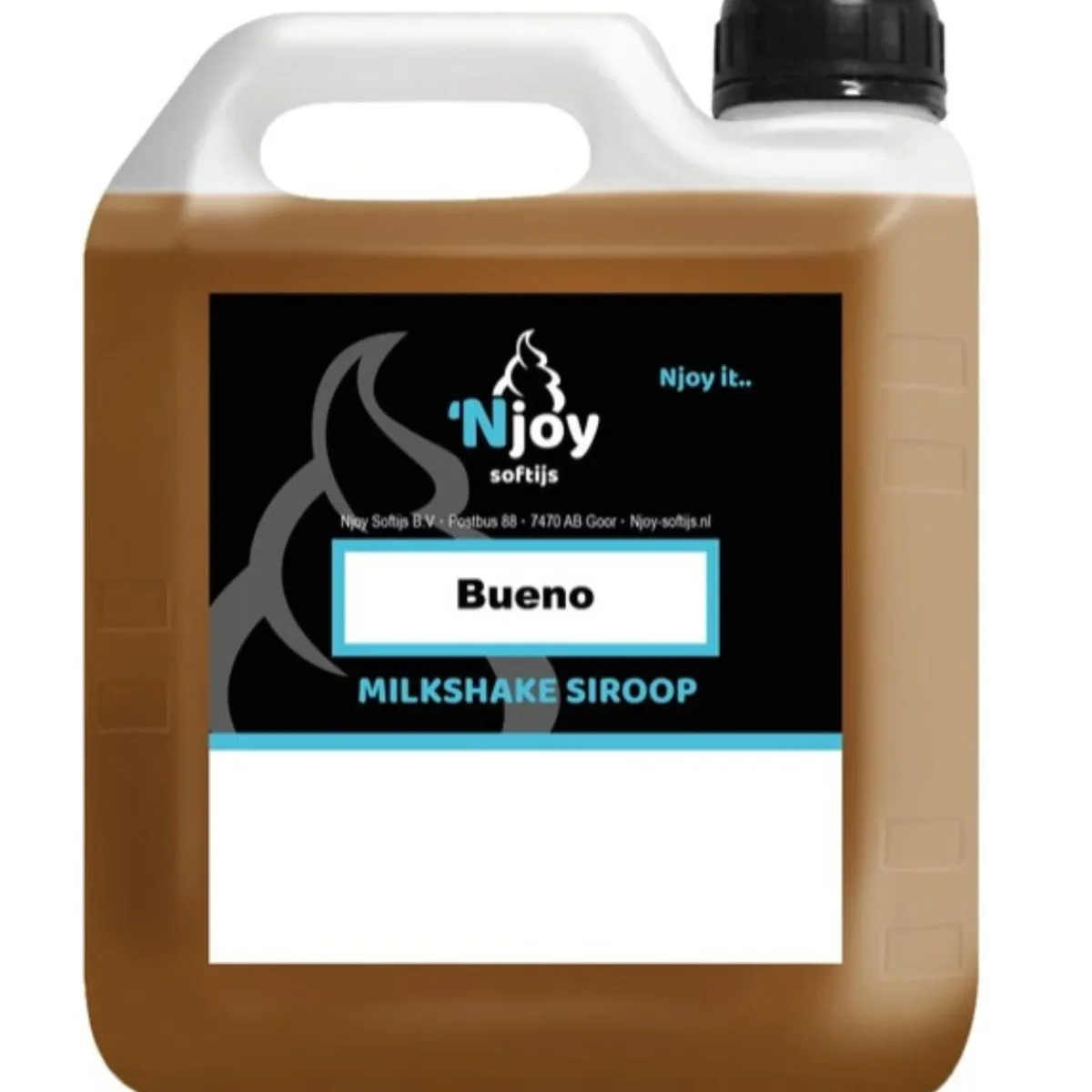 Njoy Milkshake Siroop Bueno (2 liter) Outlet