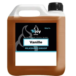 Njoy Milkshake Siroop Vanille (2 liter)