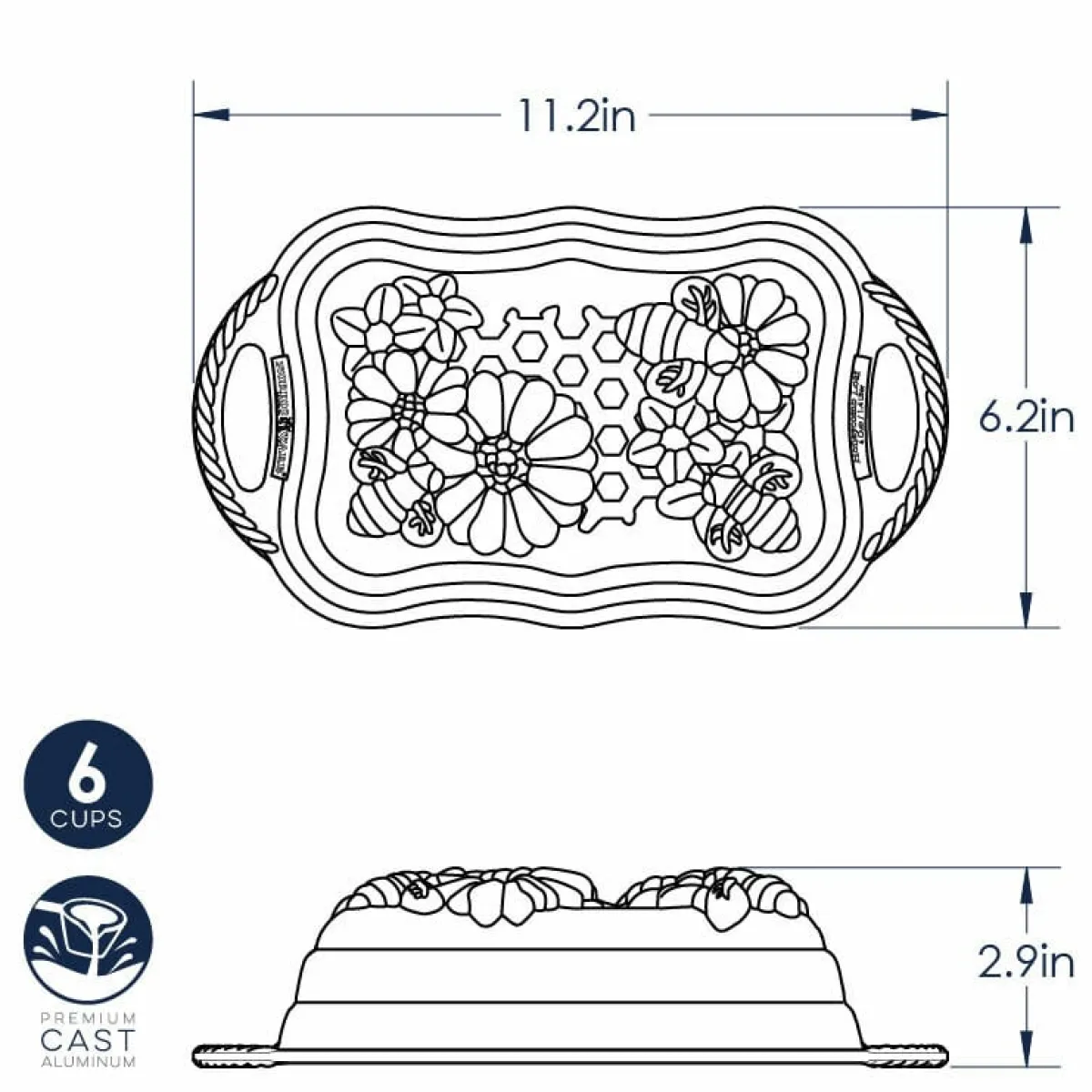 Nordic Ware Honingraat Bakvorm Discount