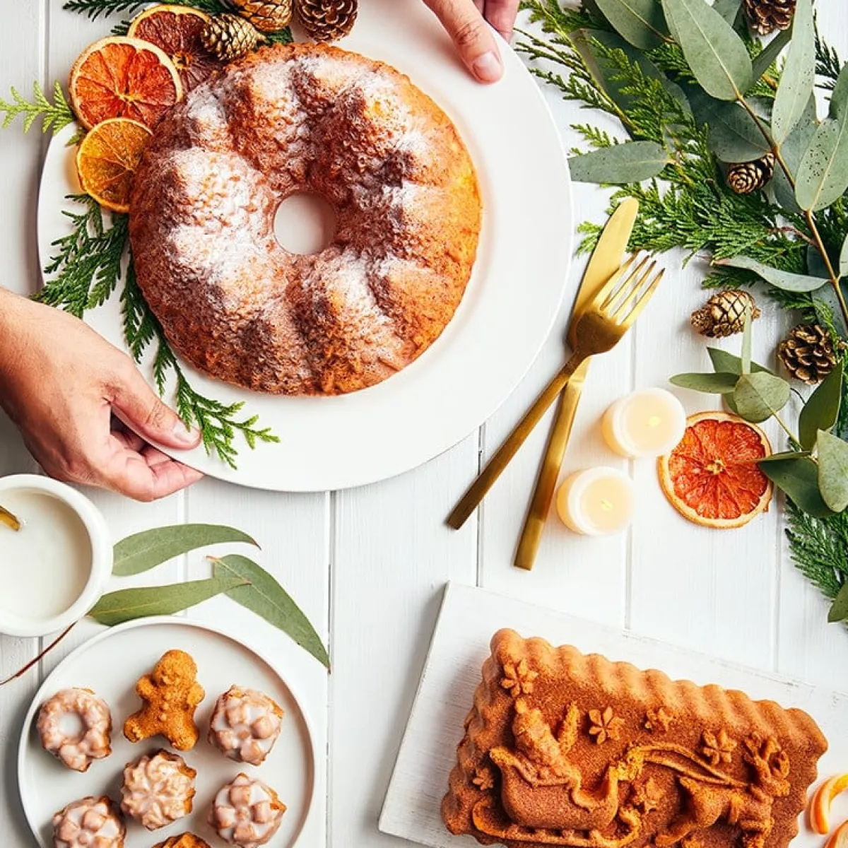 Nordic Ware Kerst Bakvorm New