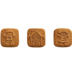Nordic Ware Koekjesstempel Gingerbread Set/3 Outlet