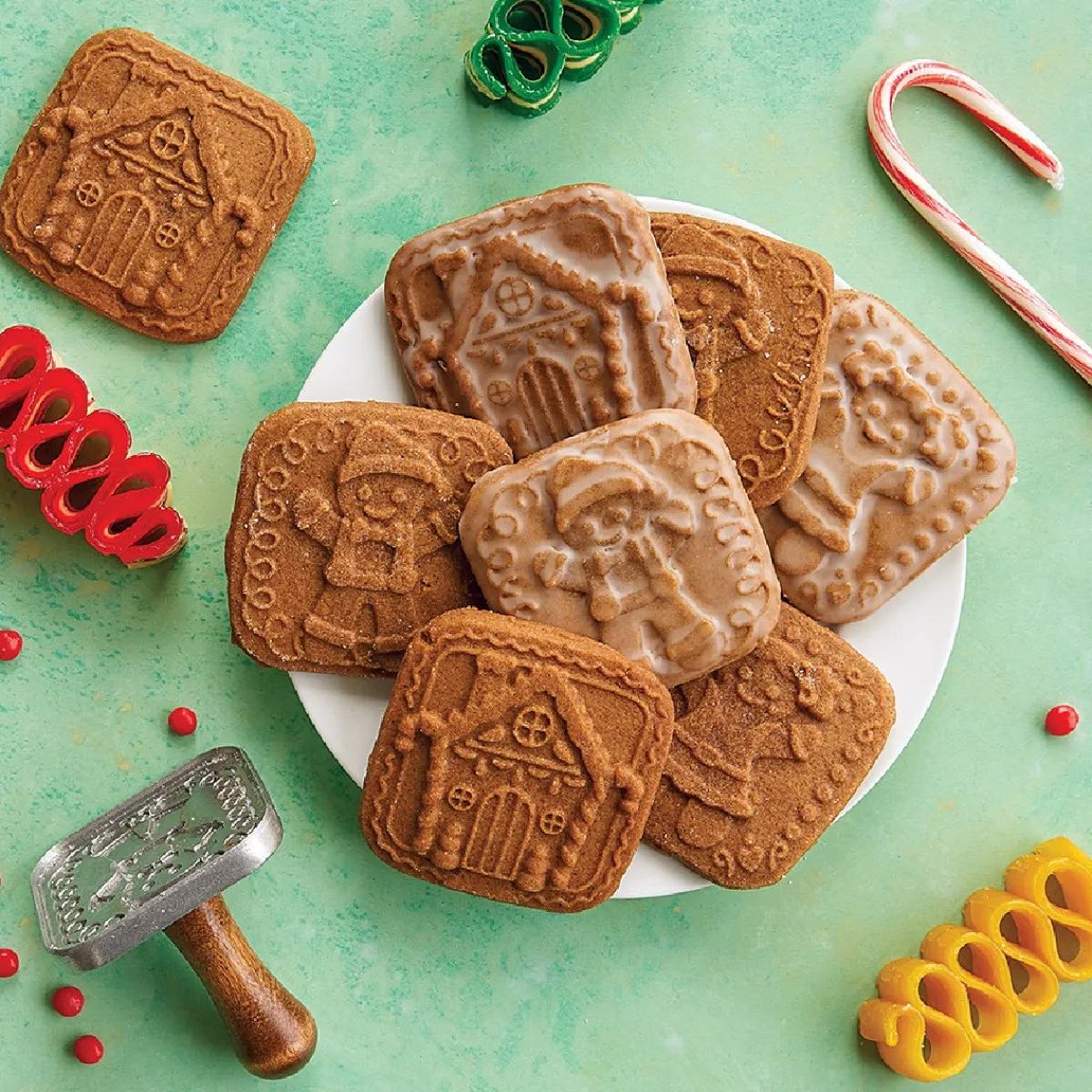 Nordic Ware Koekjesstempel Gingerbread Set/3 Outlet
