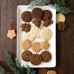 Nordic Ware Koekjesstempel Sneeuwvlokken Set/3 Outlet