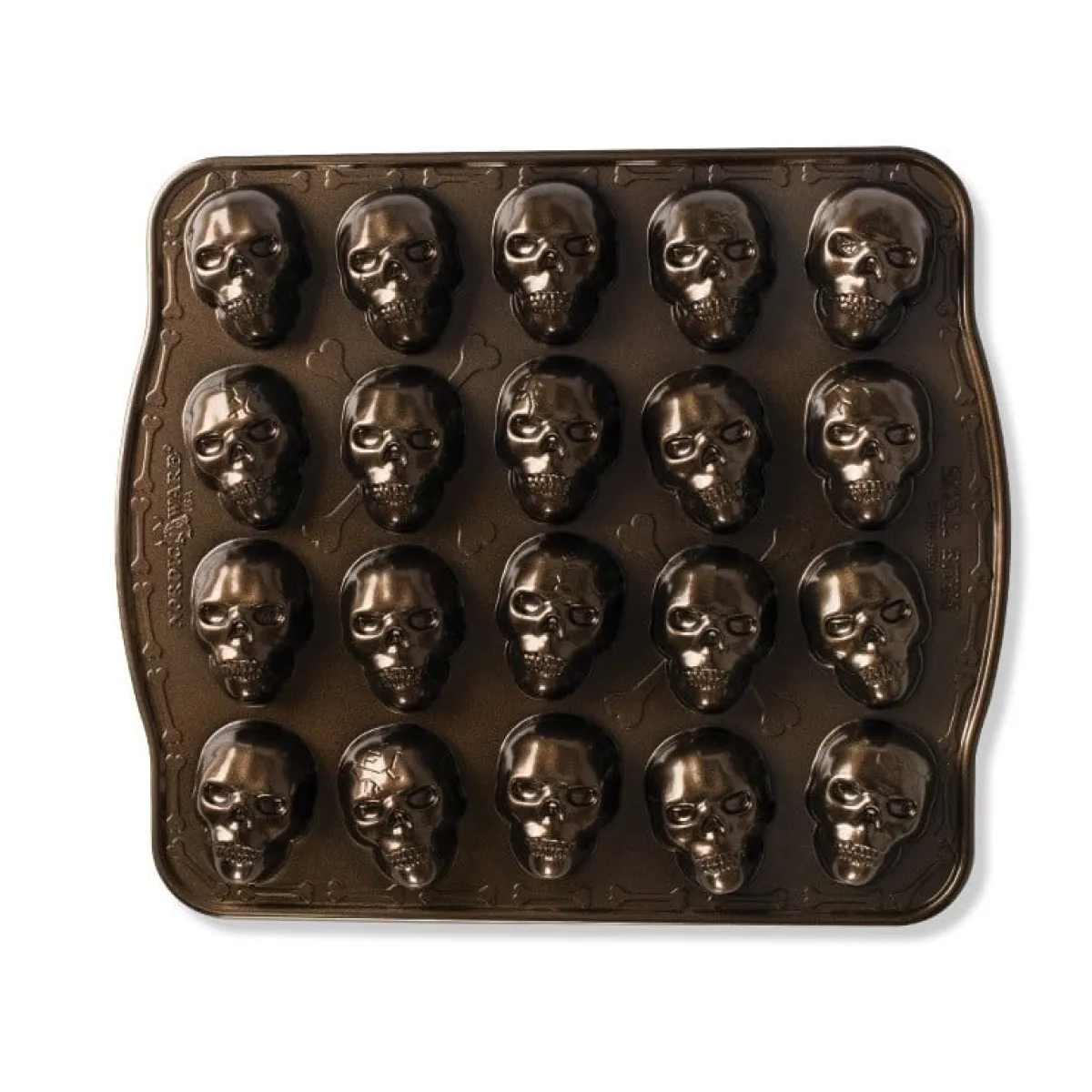 Nordic Ware Mini Doodshoofdjes (20x) Bakvorm Outlet