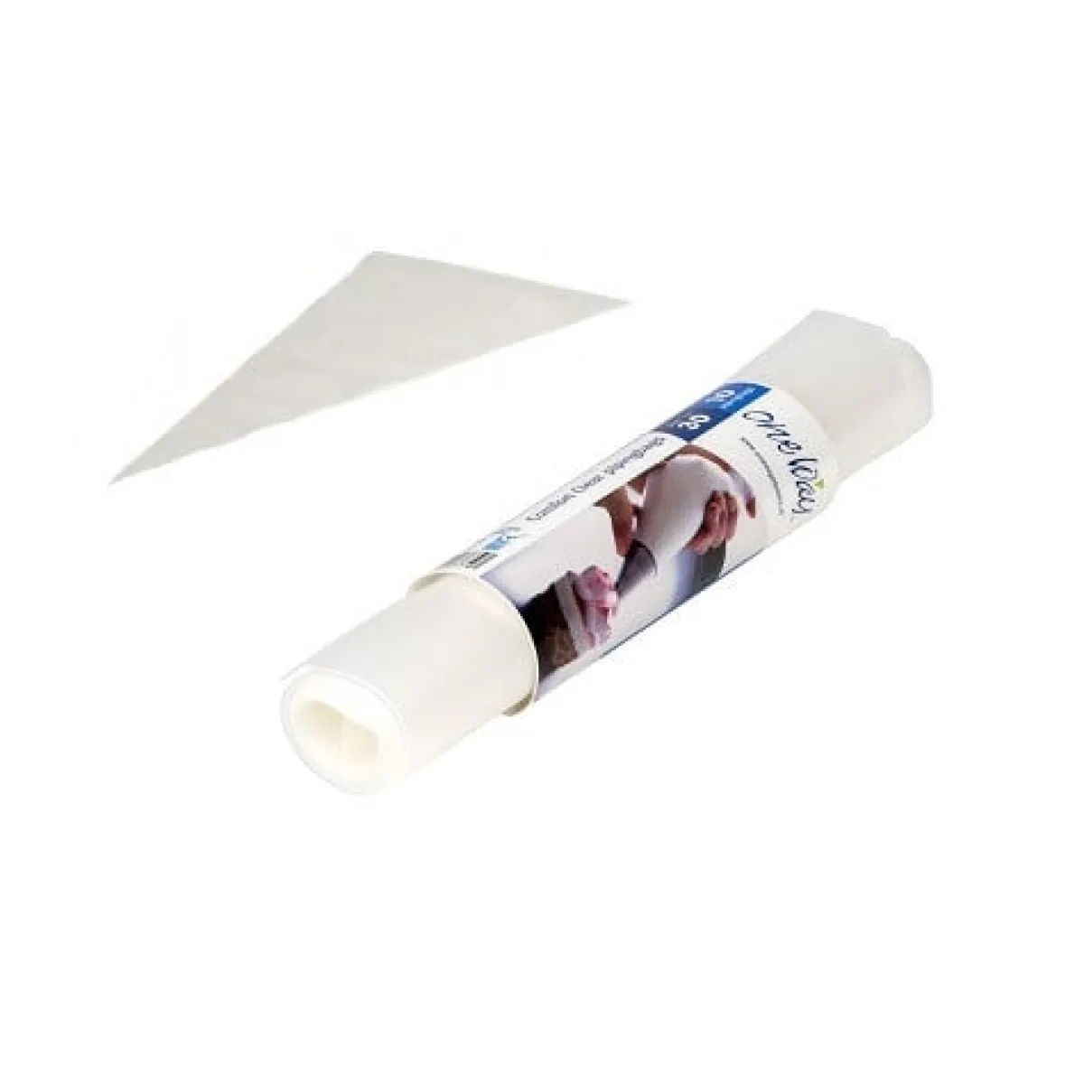 One Way Wegwerp Spuitzak Comfort Clear 10st - 30x17cm Clearance