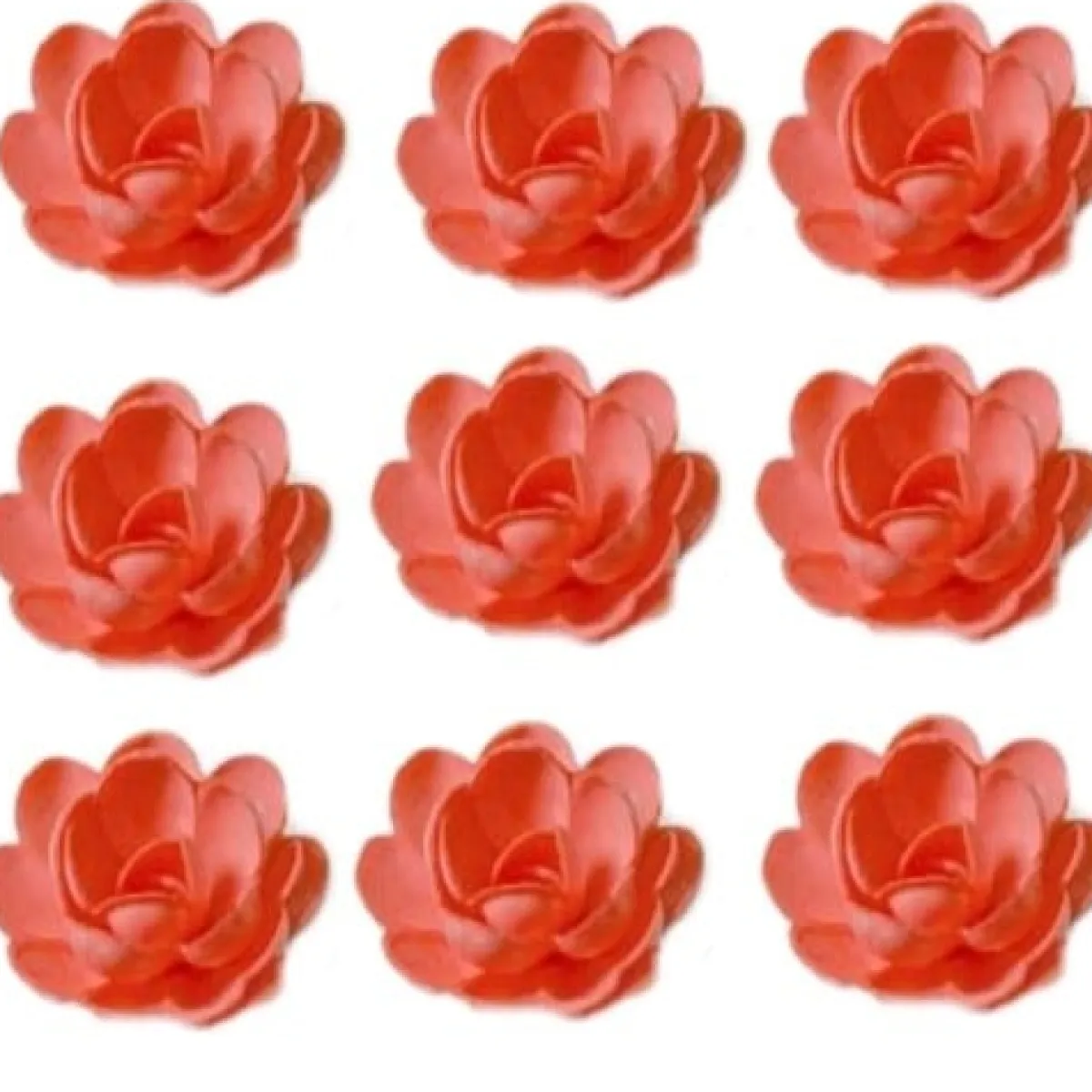 Overig Ouwel bloemen groot Rood, 30 stuks.