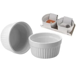 Overig Ovenschaal Porselein (Creme Brulee) Ø8,5x4,6cm Set/2 Online