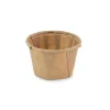 Overig Papieren Bakje Rond Bruin Ø4,4x2,7cm 200st. New