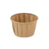 Overig Papieren Bakje Rond Bruin Ø5x3,1cm 200st. Best