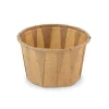 Overig Papieren Bakje Rond Bruin Ø5,8x3,6cm 200st. Hot