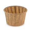 Papieren Bakje Rond Bruin Ø6,6x4,2cm 200st. Online