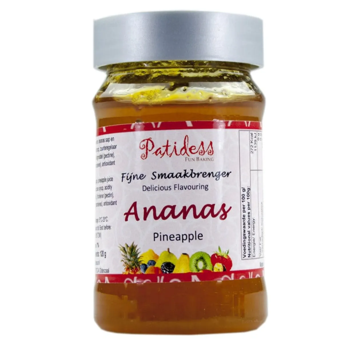 Patidess Smaakpasta Ananas 120g Clearance