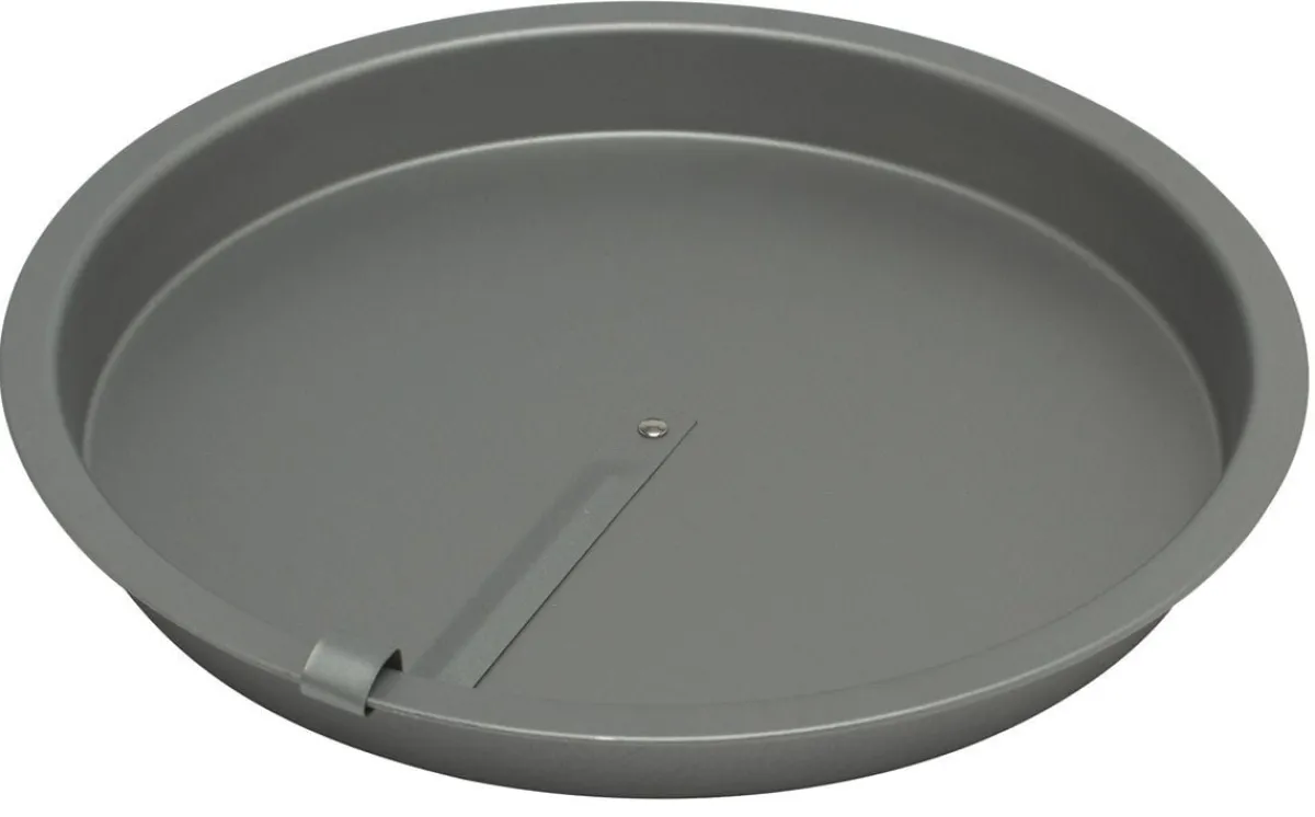 Patisse Boterkoekvorm met mes Silver-Top Ø23cm Best