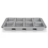 Patisse Mini Broodvorm Silver-Top 8-vaks 34x28cm Clearance