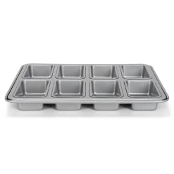 Patisse Mini Broodvorm Silver-Top 8-vaks 34x28cm Clearance