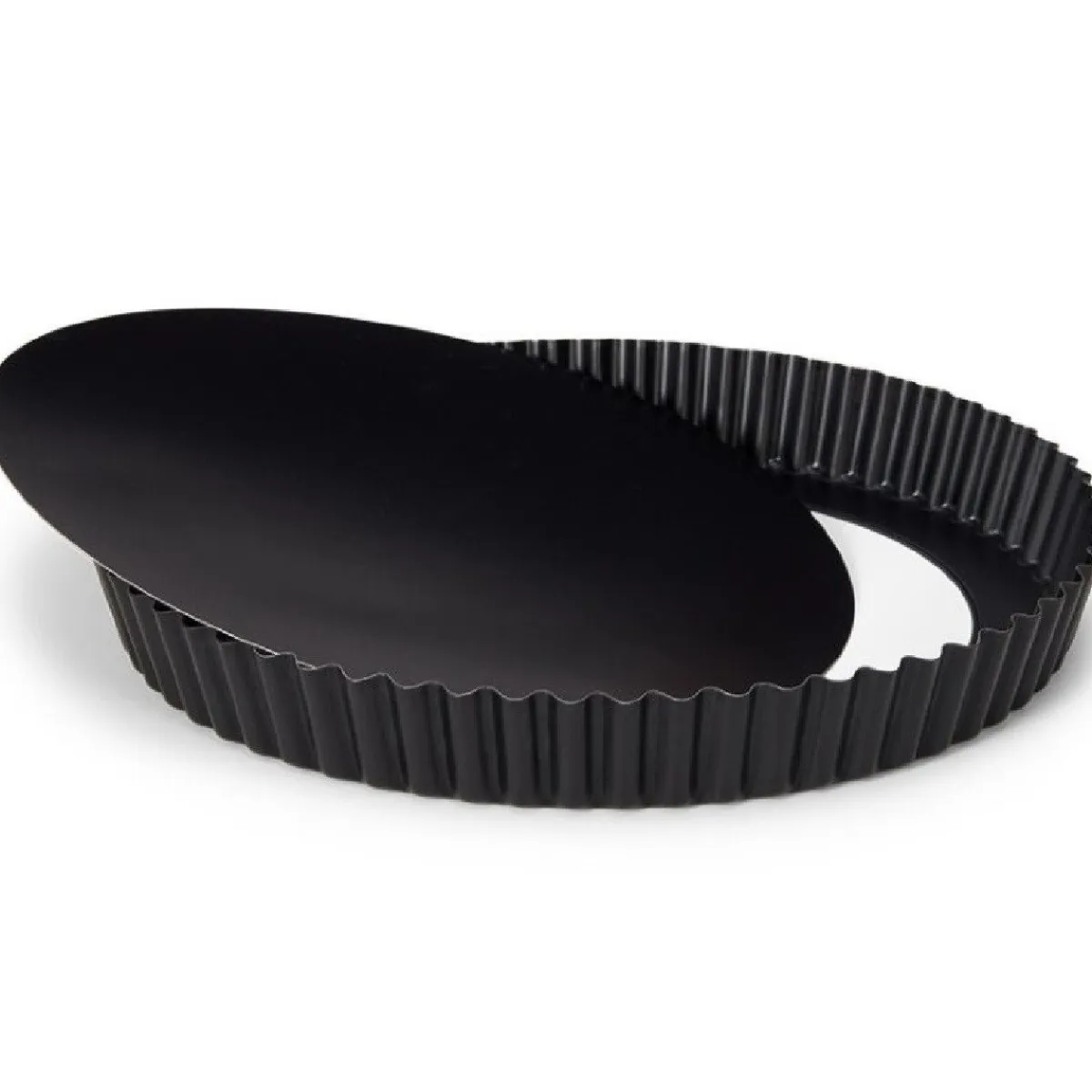 Patisse Quichevorm Blauwstaal Losse Bodem Ø30cm Hot
