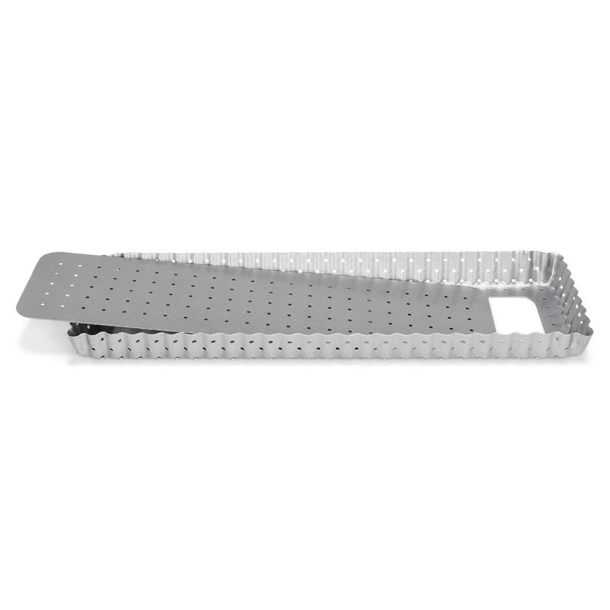 Patisse Quichevorm Geperforeerd Losse Bodem Silver-Top 35x11 Best