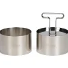 Patisse Taartring met Uitdrukker Ø9cm Set/3 New