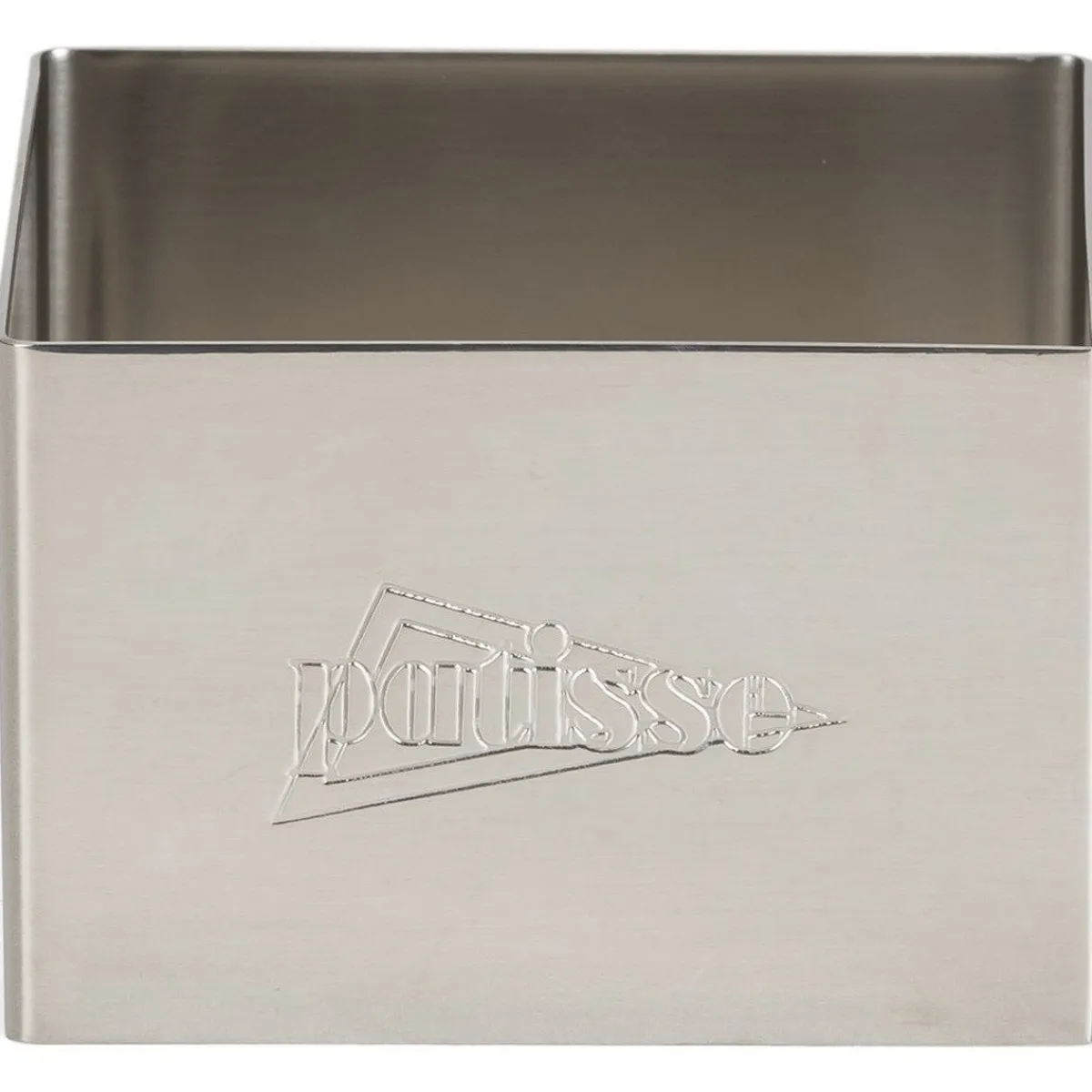 Patisse Taartring Vierkant RVS 6x6cm New