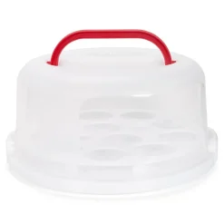 Patisse Transportdoos Kunststof Taart/Cupcake Ø30cm Clearance