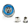 Patisse Uitsteker Linzer (Bloem/Ster/Vierkant) RVS 5cm Set/3 Best