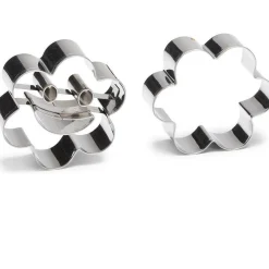 Patisse Uitstekers Smiley Bloem RVS 6cm 2-delig** Clearance