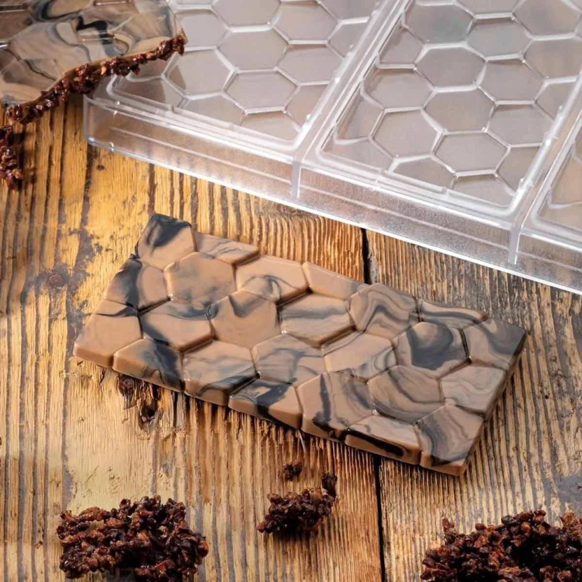 Pavoni Chocolademal Tablet Pave (3x) 155x78mm Sale