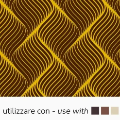 Pavoni Chocolade Transfersheets Gele Golven 34x26cm 10st Best