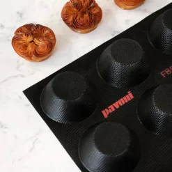 Pavoni Fiberform Muffin Ø8x3,6cm (24) 60x40cm Outlet