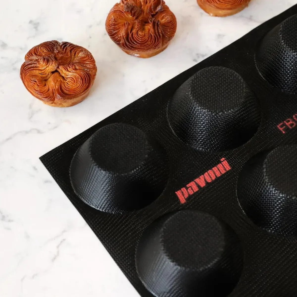 Pavoni Fiberform Muffin Ø8x3,6cm (24) 60x40cm Outlet