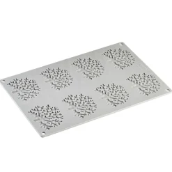 Pavoni Siliconen Vorm Coral (8) Ø75x59mm 30x20cm Hot