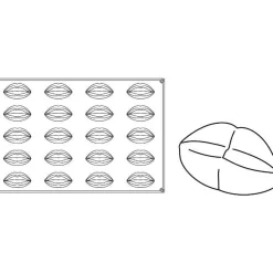 Pavoni Siliconen Vorm Lippen 93x59mm (20) 60x40cm Discount