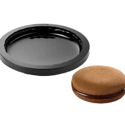 Pavoni Siliconen Vorm Macaron Cake Ø18x6cm Set/3