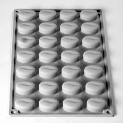 Pavoni Siliconen Vorm Mini Koffie 32x24mm (28) 30x17,5cm New