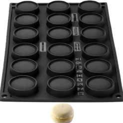 Pavoni Siliconen Vorm Mini Macaron Ø4x2,5cm (18) Set/2 Discount
