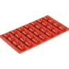 Pavoni Siliconen Vorm Mini Savarin Driehoek (28) Ø30x13mm Best