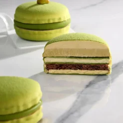 Pavoni Siliconen Vorm Mono Macaron Ø7x3,5cm (8) Set/2 New