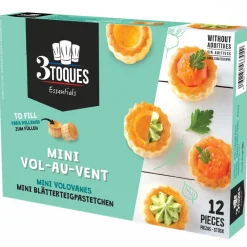 Pidy Bladerdeeg Pasteitjes Zakouski Ø3,5cm (12 st.) New