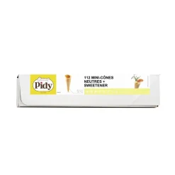 Pidy Mini Hoorntjes Neutraal Ø2,5x7,5cm (112 st.) Hot