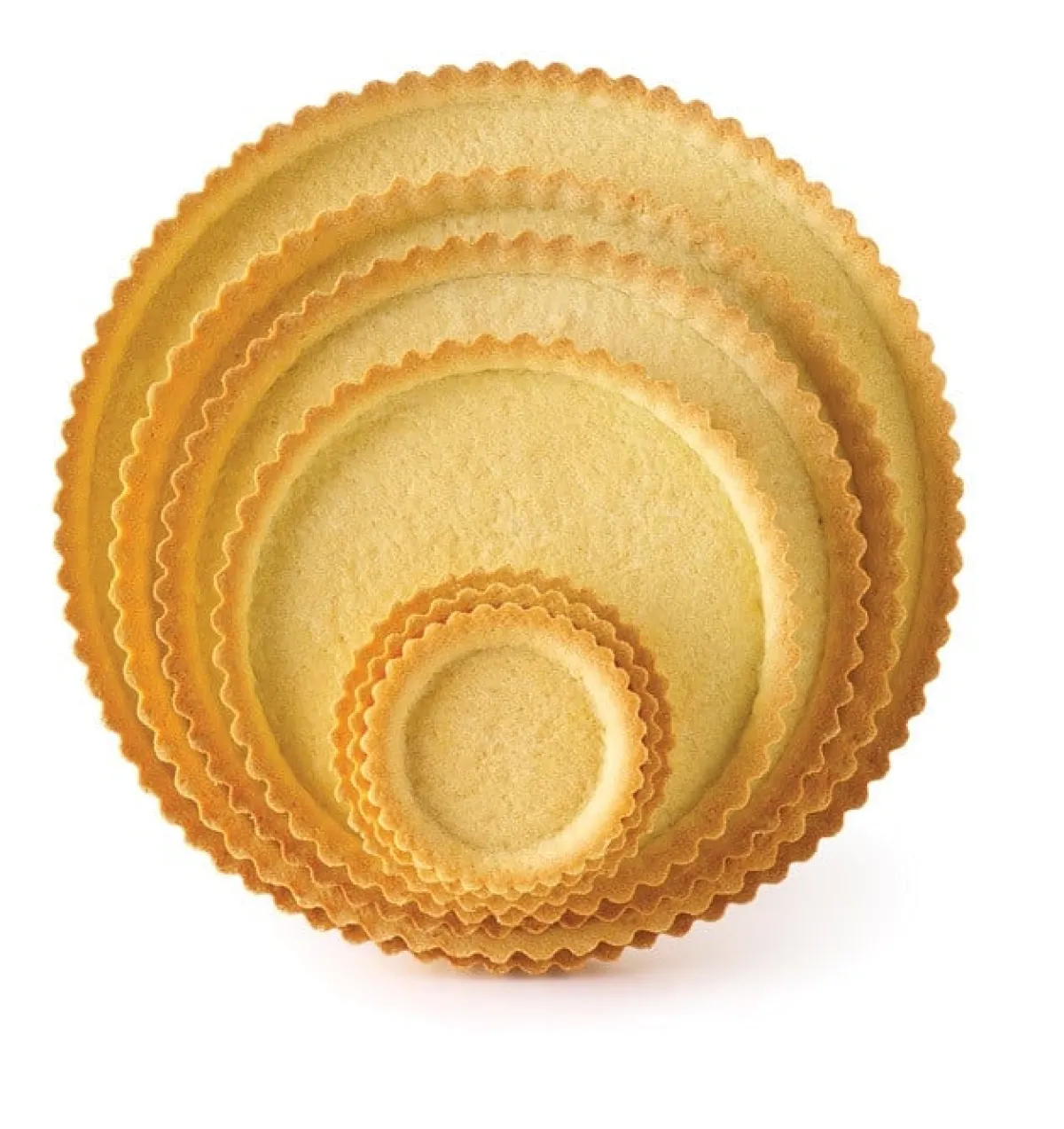 Pidy Zanddeegtaart Rond Zoet Ø22cm (10 st.) New