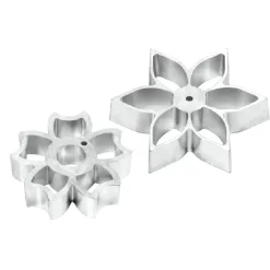 Plate-it Bunuelos Rosettes Flower Set/2 Hot