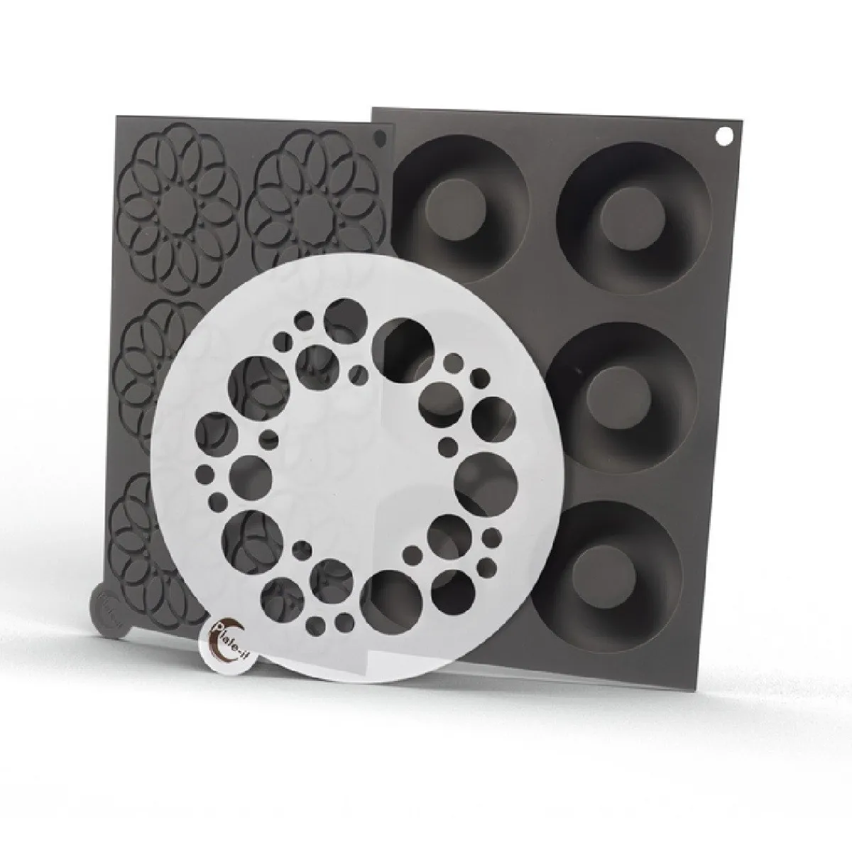 Plate-it Garneermallen Circle Set/3 Outlet