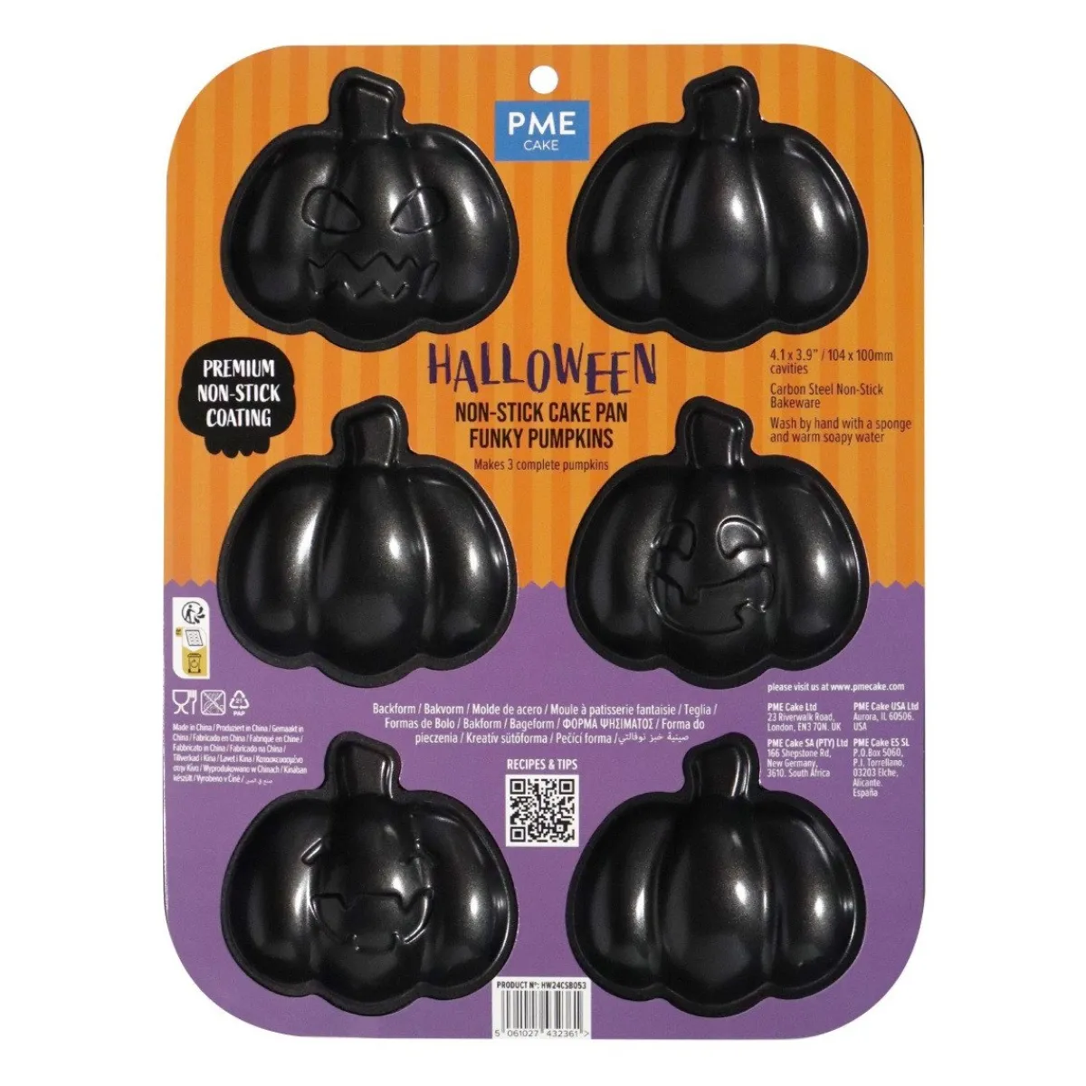 PME Bakvorm Halloween Pompoenen (6) Outlet