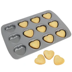 PME Bakvorm Hartjes 12 stuks Clearance