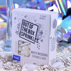 PME Bruiloft Wit Sprinkle Mix (Out of the Box) 60g Best