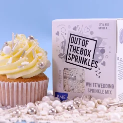PME Bruiloft Wit Sprinkle Mix (Out of the Box) 60g Best