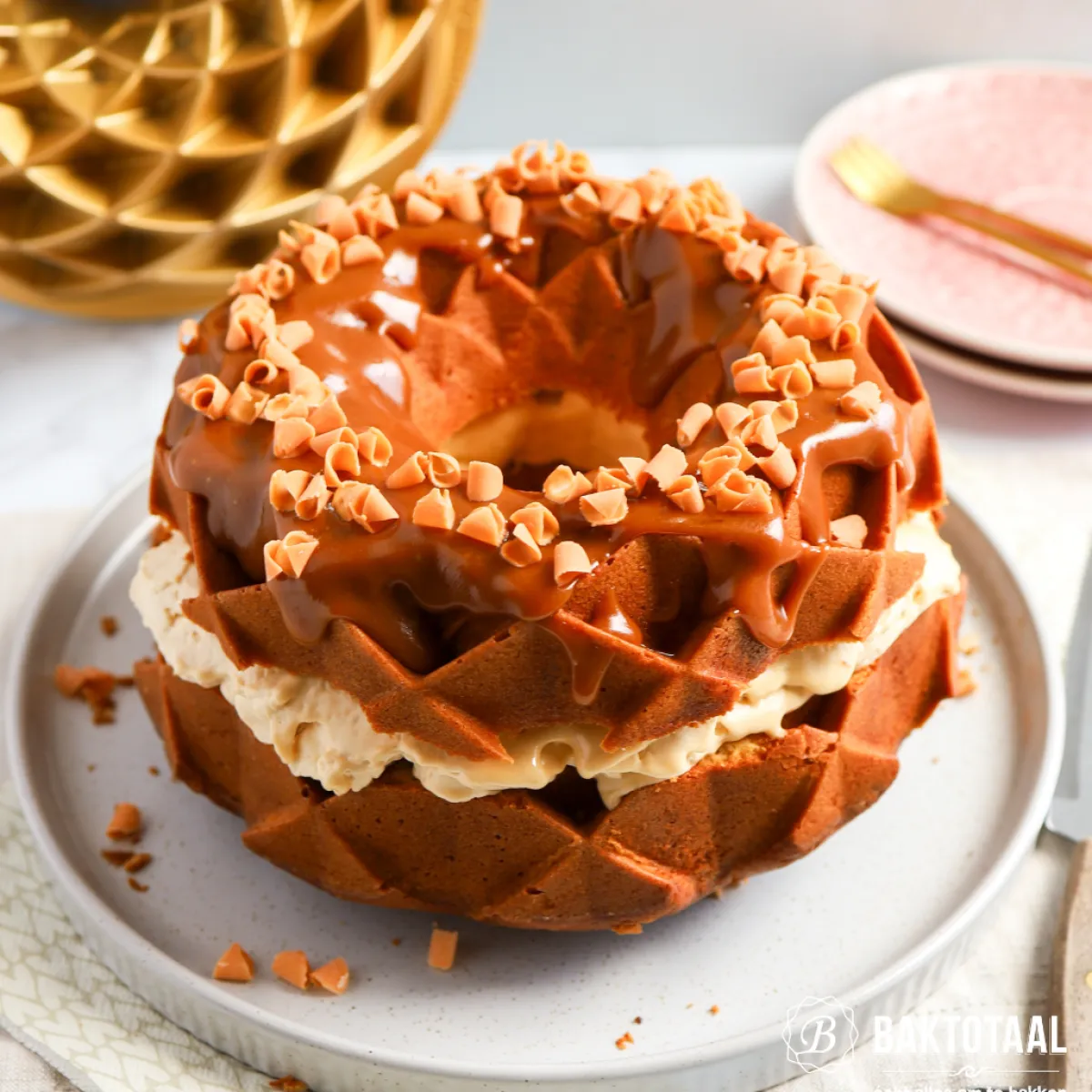 PME Chocoladekrullen Caramel 85 gram Discount