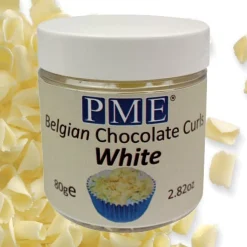 PME Chocoladekrullen Wit 85 gram Hot