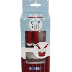 PME Cupcake Kit Kerstman 6st. Sale