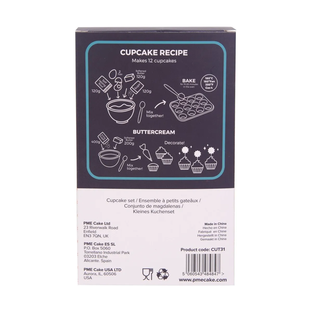 PME Cupcake Set Eid Mubarak 24st.** Discount